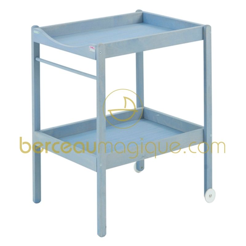 Table à langer Alice bleu azur Combelle