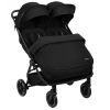 Chancelière poussette double TRVL DUBL Caviar Nuna Produit 1