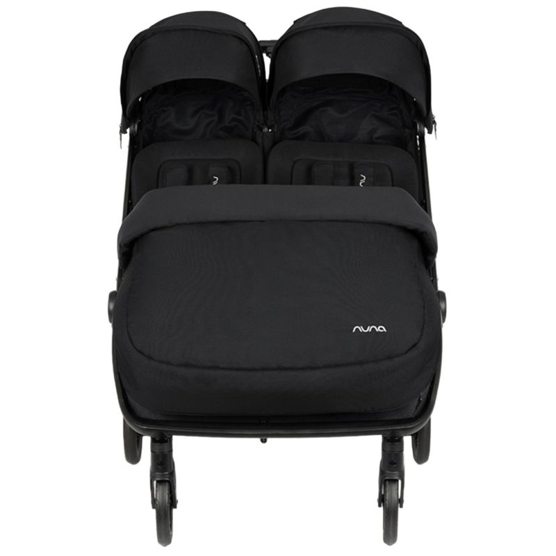Chancelière poussette double TRVL DUBL Caviar Nuna Produit 2