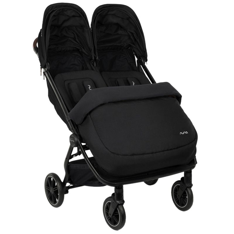 Chancelière poussette double TRVL DUBL Caviar Nuna Produit 3