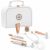 Variation Blanc, marron, vert mint du produit Mallette et accessoires de Docteur en bois blanc de la marque Kid's Concept