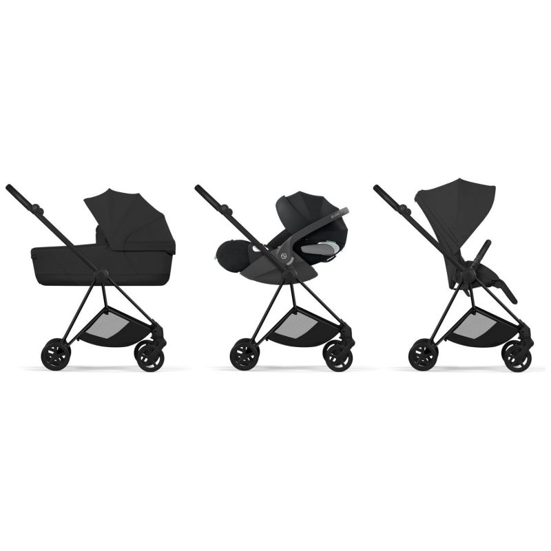 Châssis et structure de siège de la poussette citadine MIOS 2026 Matt Black Cybex Produit 4
