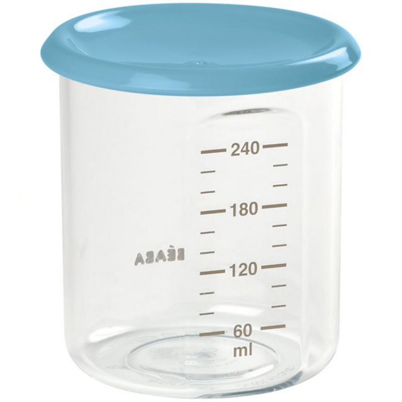 Pot de conservation Maxi portion bleu (240 ml) Béaba