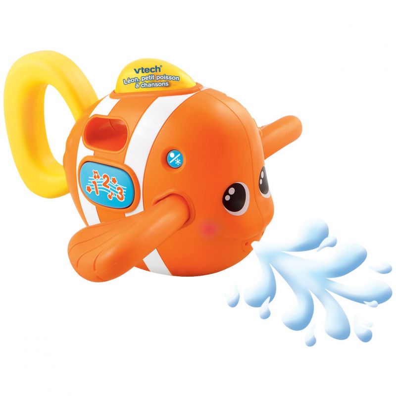 Jouet d'éveil de bain musical Léon, p'tit poisson à chansons VTech