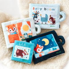 Livre bébé d'activités Bonjour Petit Renard