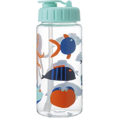 Gourde à paille en Tritan Mer (350 ml) Maison Petit Jour