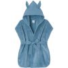 Peignoir de bain soft bambou pierre bleue (0-2 ans) - BB & Co