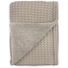 Couverture polaire Gofre Latte (70 x 100 cm) - Babyshower