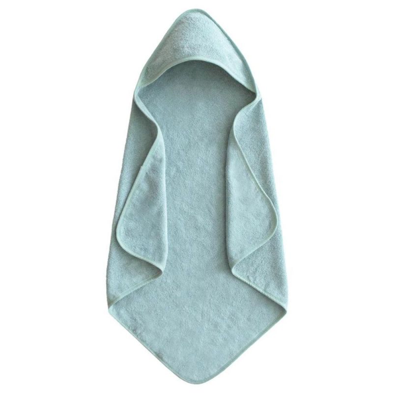 Cape de bain en coton bio Sea Mist Mushie