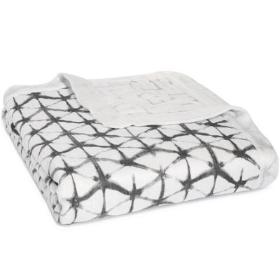 Couverture de rêve Dream Blanket Pebble shibori (120 x 120 cm) aden + anais