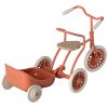 Chariot tricycle Souris Corail  par Maileg