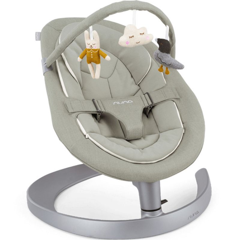 Transat Leaf Grow avec arche de jeux Thyme vert Nuna