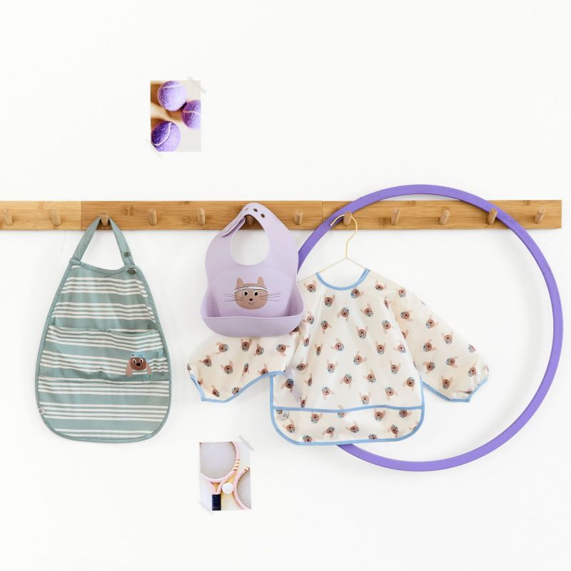 Bavoir Medium Drop avec poche Tiny Team Chien Lässig Ambiance 4