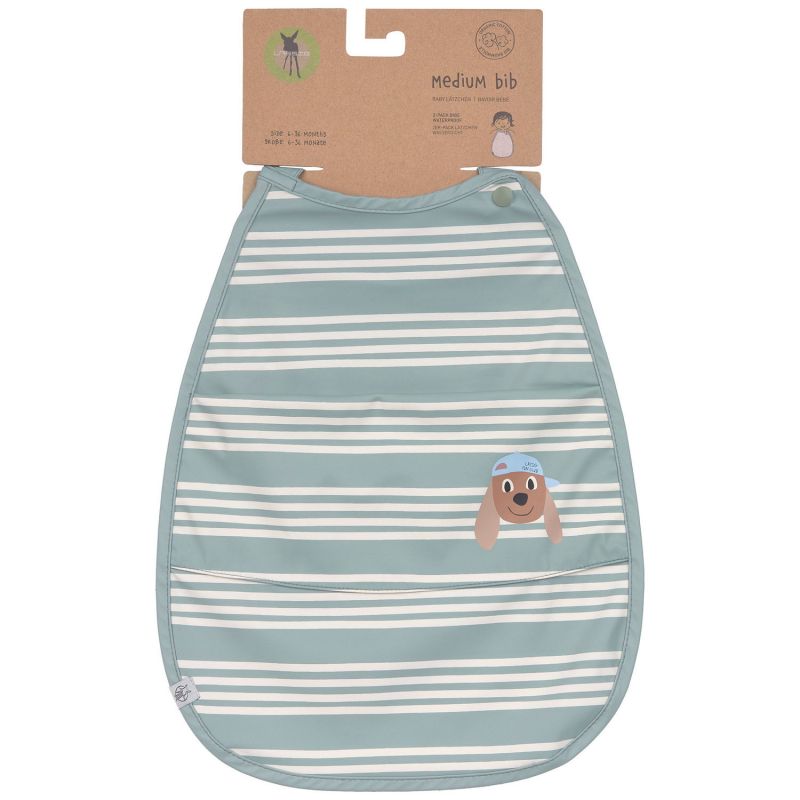 Bavoir Medium Drop avec poche Tiny Team Chien Lässig Packaging 8