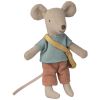 Petit Frère souris avec son sac Maileg Produit 1