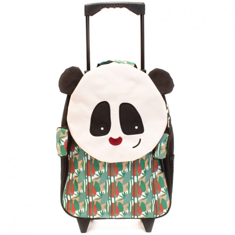 Valise trolley Rototos le panda Les Déglingos