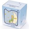 Boîte à musique cube Le Petit Prince bleu clair  par Trousselier