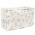 Variation Ecru, vert du produit Panier de toilette Olive Bloom (24 cm) de la marque Babyshower