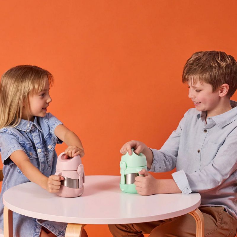 Boîte à repas isotherme avec fourchette Spear Mint (335 ml) B.Box Ambiance 5