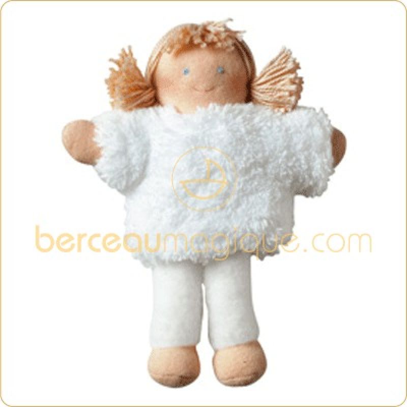 Baby Doll peluche blanche (13 cm) Trousselier