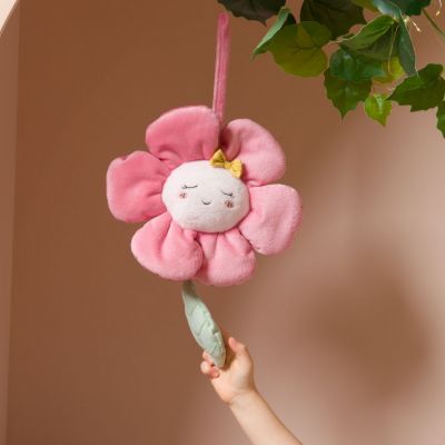 Peluche fleur musicale à suspendre