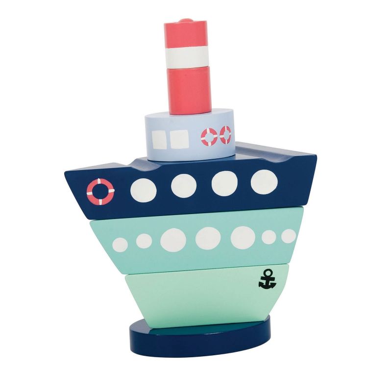 Empilable en bois Bateau  
