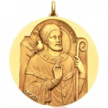 Médaille Saint Grégoire (or jaune 750°)  par Becker