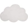 Tapis nuage en coton blanc (67 x 100 cm) - Lilipinso