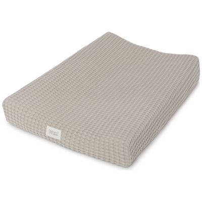 Housse de matelas à langer Gofre Latte Babyshower