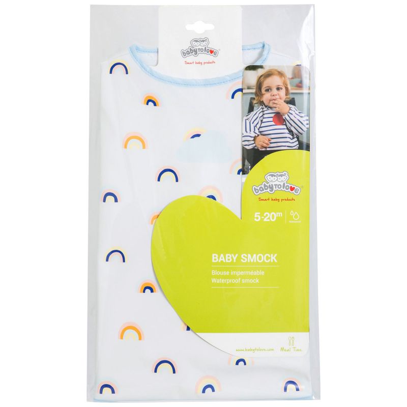 Bavoir manches longues imperméable Rainbow Baby to Love Packaging 2