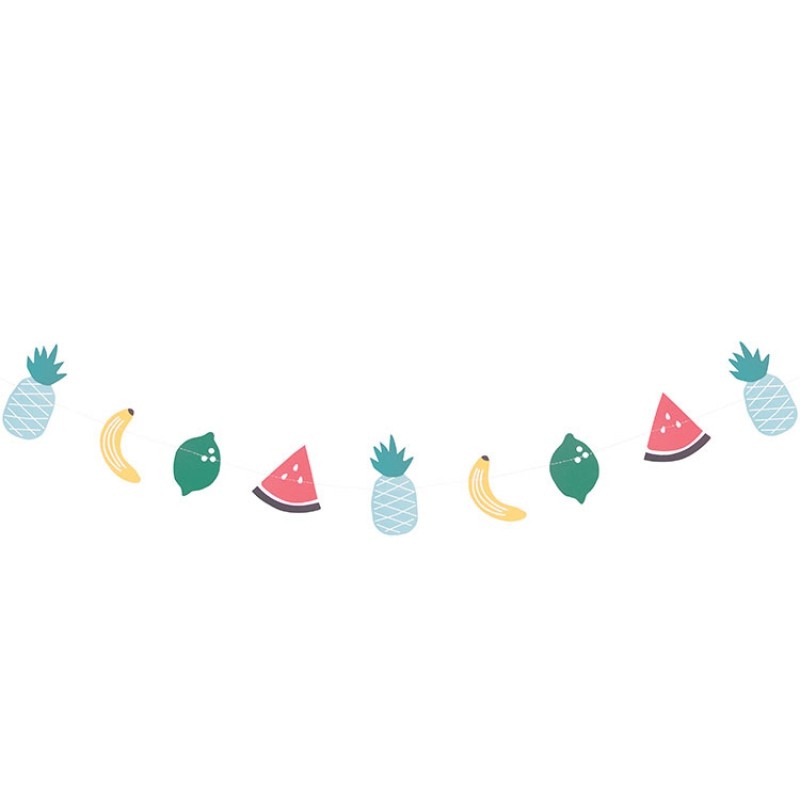 Guirlande en papier fruits Tutti Frutti My Little Day
