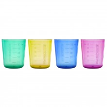 Lot de 4 minis tasses multicolores  par Babycup