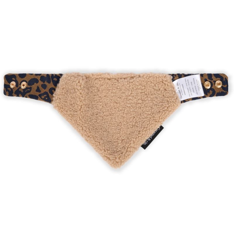 Bandana pour animaux Camel Leopard Caramel & Cie Produit 3