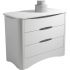 Commode 3 tiroirs Fusion blanche - Mathy by bols