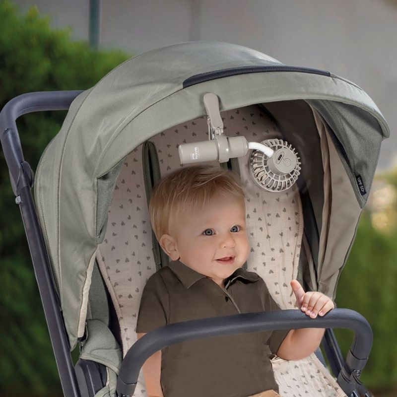 Ventilateur de poussette Poppy Moss Walking Mum Ambiance 3