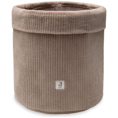 Panier de rangement Cloudy Rib Milky Coffee (35 x 30 cm) Jollein