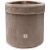 Variation Marron du produit Panier de rangement Cloudy Rib Milky Coffee (35 x 30 cm) de la marque Jollein