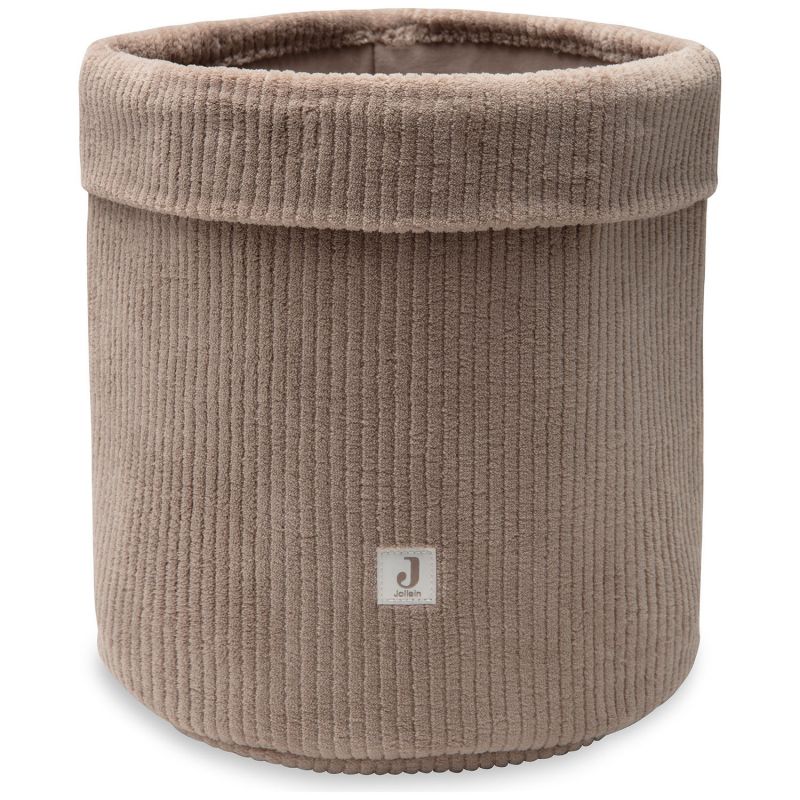 Panier de rangement Cloudy Rib Milky Coffee (35 x 30 cm) Jollein Produit 1