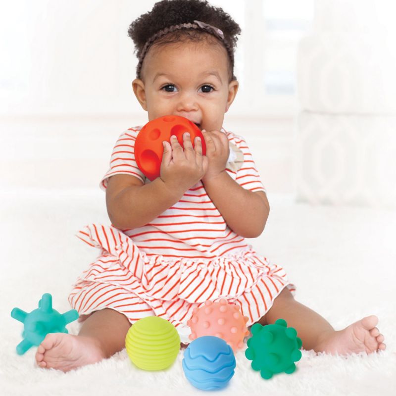 Set de 6 balles sensorielles Infantino Ambiance 3