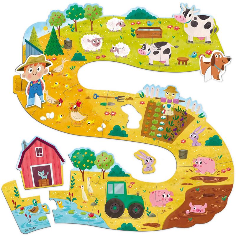 Puzzle XXL Ferme (18 pièces) Goula