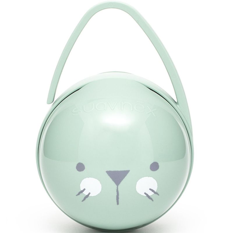 Range sucette 2 en 1 Hygge Baby lapin vert Suavinex