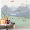 Papier peint panoramique Montagne (250 x 200 cm)  par Mimi'lou