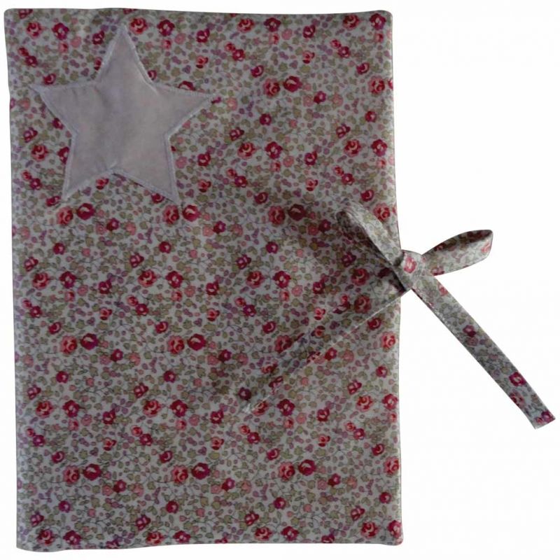 Protège carnet de santé Eloïse Liberty rose Le petit rien