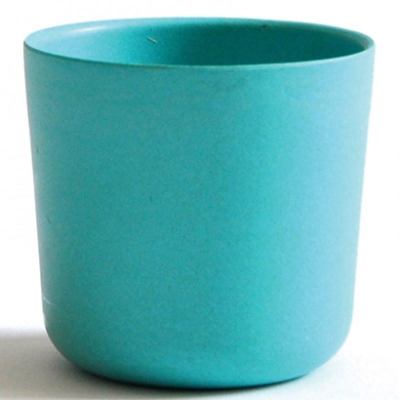 Gobelet en bambou Bambino turquoise lagon (250 ml) EKOBO