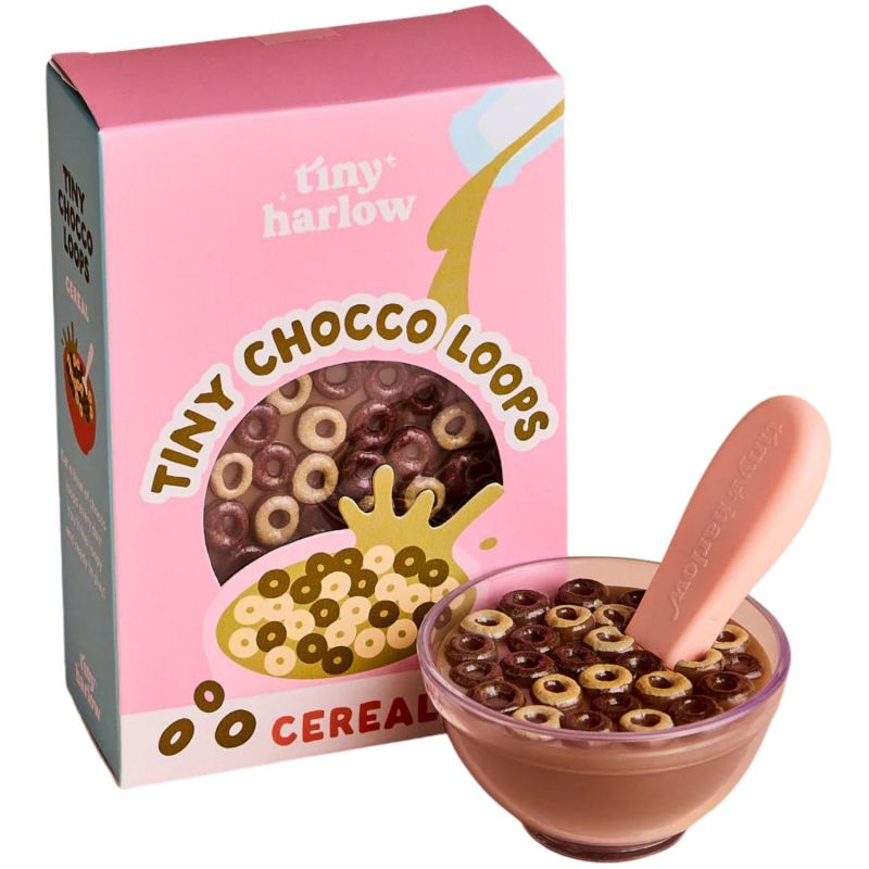 Bol de Céréales Chocolat pour poupée Tiny Harlow Produit 1