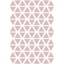 Stickers triangles roses (29,7 x 42 cm)  par Lilipinso