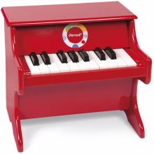 Piano rouge Confetti  par Janod 
