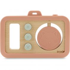 Jouet d'activités appareil photo en silicone et bois Mrs. Cat - Trixie
