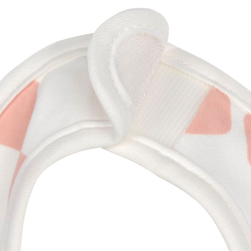 Lot de 3 bavoirs naissance GOTS Happy Fruits pêche Lässig Produit 4