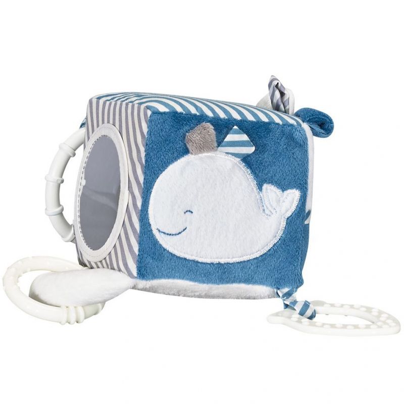 Cube d'activités Blue baleine Sauthon